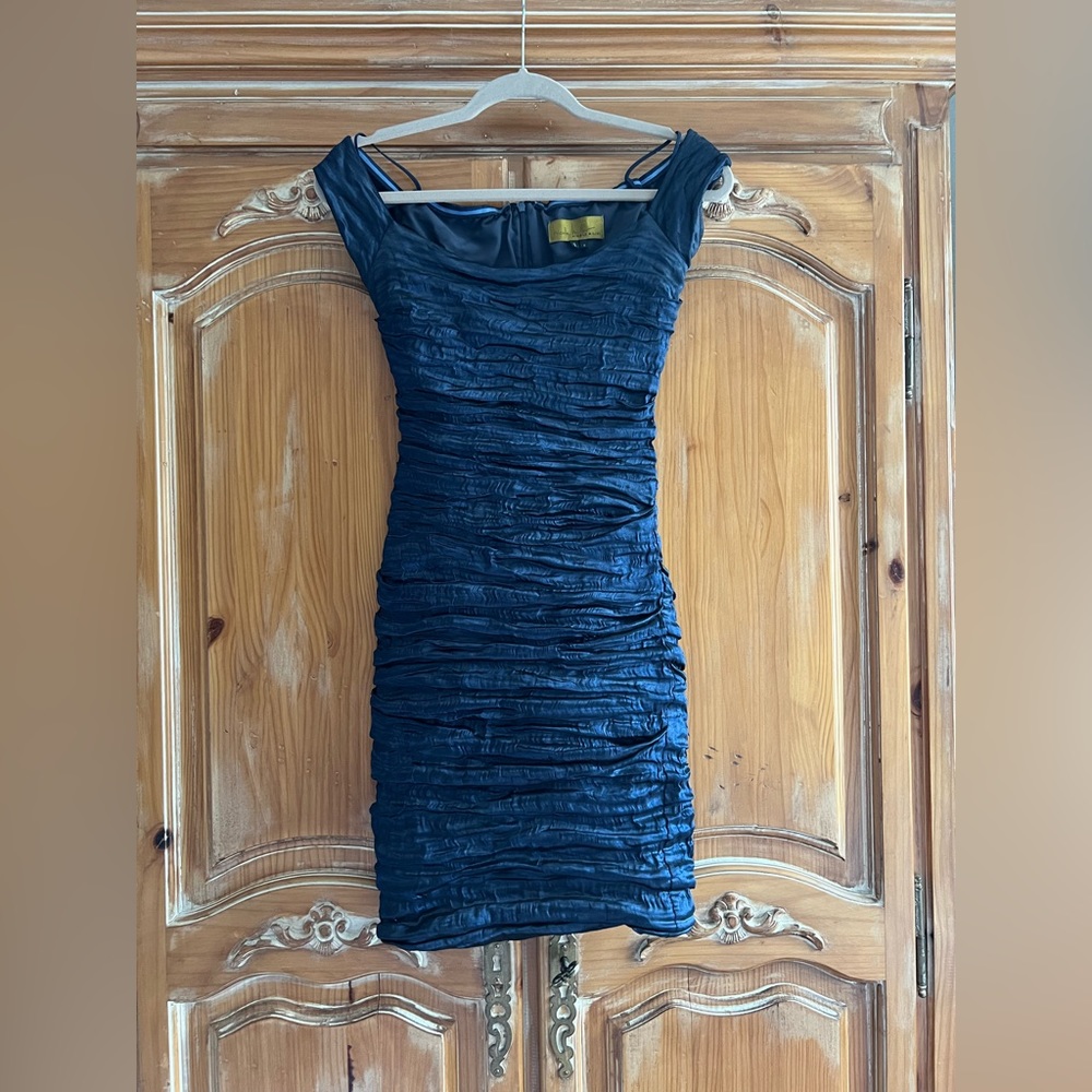 Nicole Miller dress. Size 8 (fits like size 6). Worn twice. Paid $485 originally